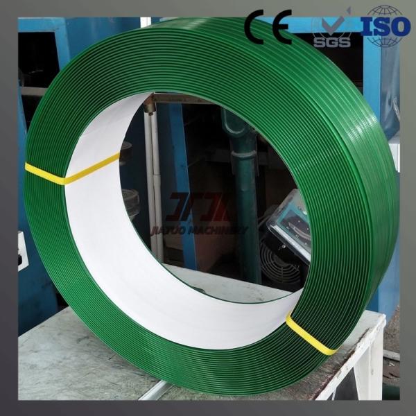 Buy cheap Green Strap Recycled Making Machine PET Packing Belt Strap Production Line With PLC Control System And Strong Tension from wholesalers