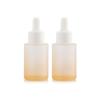 Buy cheap 1OZ Frosted Glass Dropper Bottles For Cosmetic Packaging from wholesalers