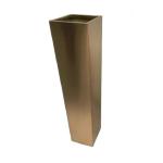 Stainless steel luxury gold flower box planter