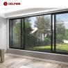 Buy cheap Architectural Residential Aluminium Sliding Windows Powder Coating Coffee Brown from wholesalers