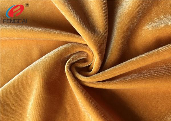 Buy cheap Diamond Shiny 4 Way Stretch Polyester Spandex Velvet Fabric For Dress from wholesalers