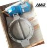 Buy cheap DN500 Pneumatic Marine Butterfly Valve BV High Temperature valve High Efficiency Emission Reduction from wholesalers