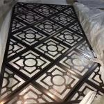 hotel interior wall paneling decoration stainless steel screen