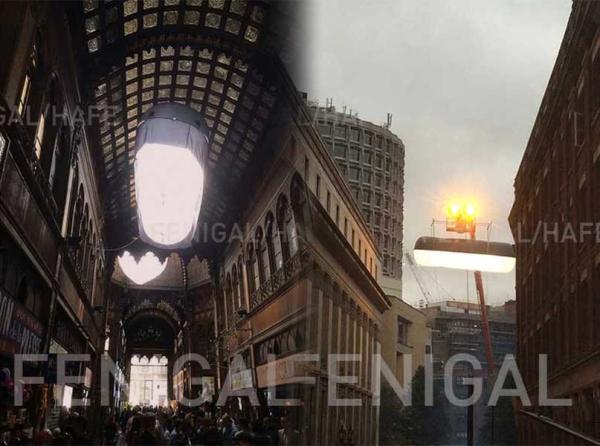 Buy cheap Customized 1000W RGBW LED Lighting Balloons Movable For Movie Scene from wholesalers