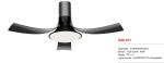 Stylish 48 Inch Remote Dimming LED DC Fan Reversible Ceiling Fan Timer Air