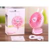 Buy cheap Plastic Small Battery Operated Fan Mini Toy 5v Dc Cooler Strong Wind Multi Colors from wholesalers