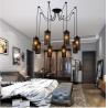 Buy cheap Retro Loft Industrial Chandelier Adjustable E27 Multi Head Lamps Restaurant metal lamp(WH-VP-225） from wholesalers