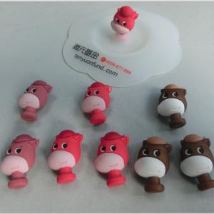 Wholesale Custom Cartoon Animal Handle Silicone Mug Cup Cover / Silicone Cup Lid For Company Advertising Gift from china suppliers