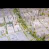 Buy cheap HUAYI Miniature Architectural Models 1/2000 Urban Design Model Bao'An Chuangye Road from wholesalers