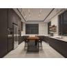 Buy cheap Charcoal Black Elegance Stainless Steel Kitchen Cabinets With Functional U-Shaped Layout from wholesalers