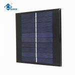 5V poly crystalline solar panel 10 Battery 1.3W Epoxy Resin Solar Panel ZW