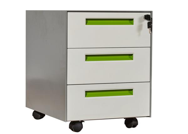 Buy cheap Metal KD 390mm Mobile Pedestal File Cabinet Office Furniture from wholesalers