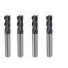 Buy cheap 2 / 3 / 4 / 6 Flutes Carbide End Mill , Customized Carbide Flat End Mill CE Approval from wholesalers