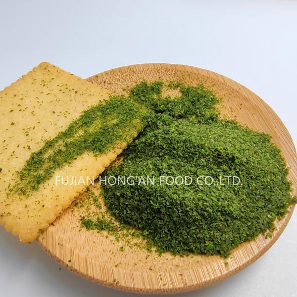 Buy cheap Crispy Texture Green Nori Flakes Aonori Dried Seaweed Enriched With Umami Flavor from wholesalers