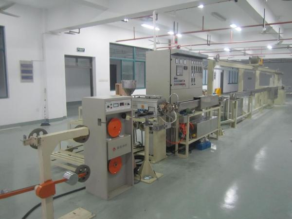 Buy cheap PVC FEP FPA ETFE material extruder cable wire extrusion machine from wholesalers