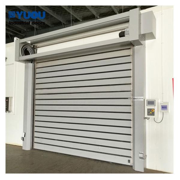 Buy cheap Exterior Automatic Shutter Wind Resistant High Speed Door 8m Aluminum Alloy 35m/s from wholesalers