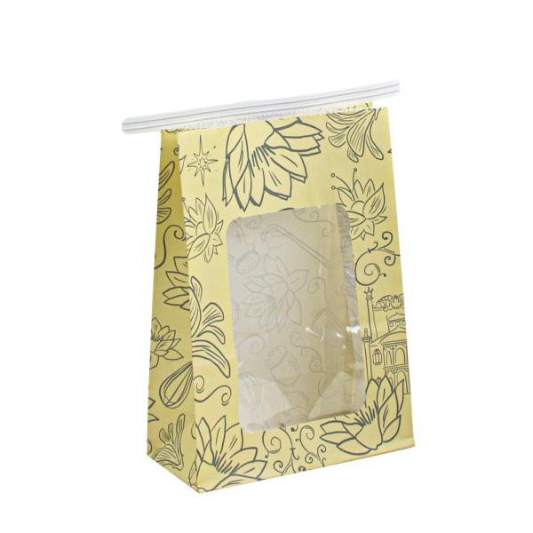 Buy cheap Non Smell Kraft Paper Packing Bags With Oil Resistance Inside Finishing from wholesalers