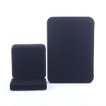 Handmade Black Velvet Ring Jewelry Box for Necklace Stud Earrings Bracelet