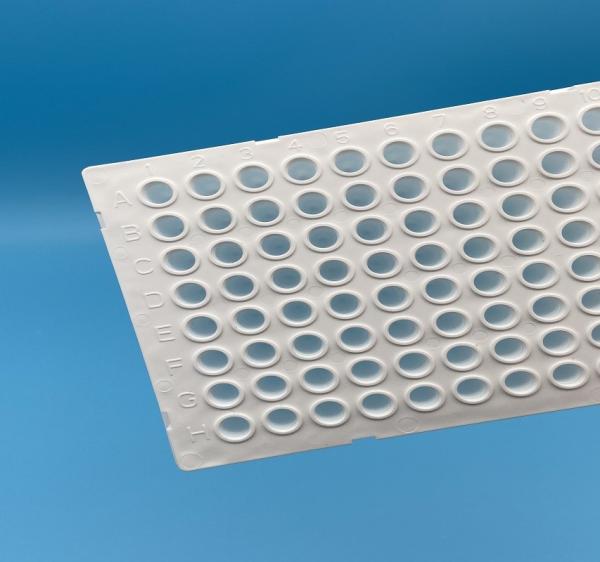 Buy cheap White 0.2ml 96 Well Pcr Plate Non Skirted PCR Plate from wholesalers
