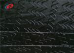 Black Color 95% Polyester 5% Spandex Fabric Burnout Velvet Fabric