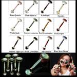 A Grade Natural Green Gemstone Jade Facial Roller