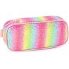 Buy cheap mibasies Kids Pencil Case for Girls and Boys Soft Rainbow Pen Box Pouch (Rainbow 1) from wholesalers