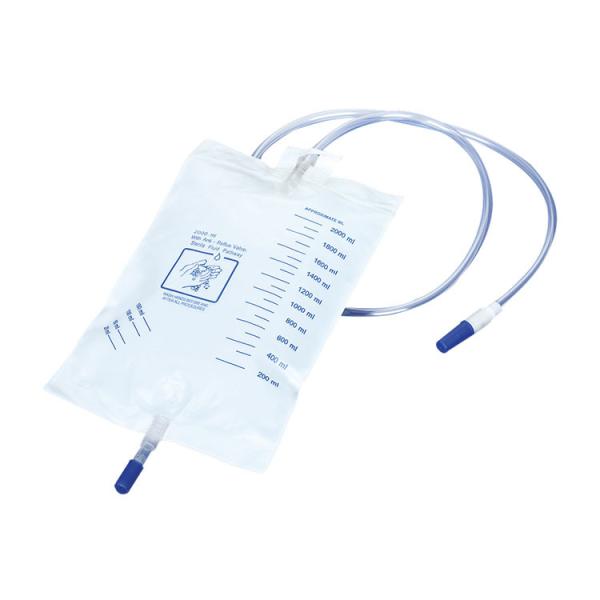 Buy cheap 2000ml Urine Drainage Bag Luxury Medical Plastic Urine Medical Peritoneal Dialysis Drainage Bags With Screw Valve from wholesalers