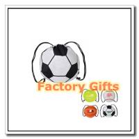 Buy cheap Gym Nylon Football Shape Promotional Drawstring Bags Modern Design product
