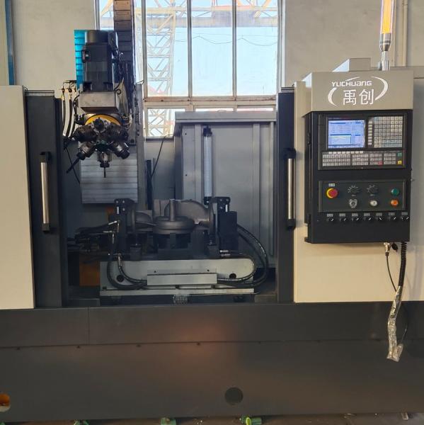 Buy cheap Customized Multi-function Vertical Bonnet Flange Drilling And Tapping Center from wholesalers