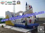 Rental Large Inflatable Bounce Slide / Inflatable Amusement Park For Event /
