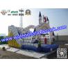 Buy cheap Rental Large Inflatable Bounce Slide / Inflatable Amusement Park For Event / Party from wholesalers