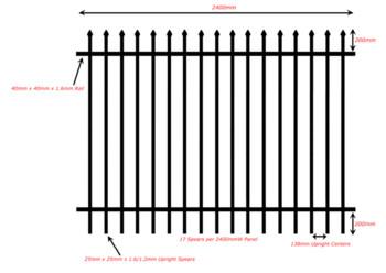 Buy cheap Colors House Gate Designs And Wrought Iron Fence / Steel Fence from wholesalers