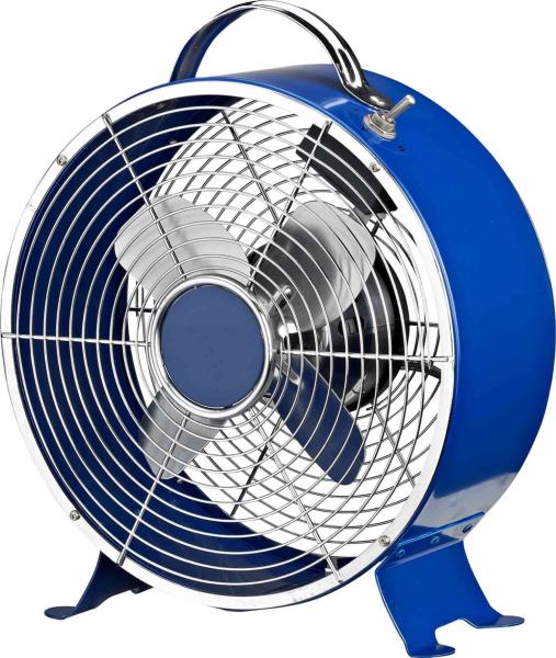 Buy cheap 9 Inch Powerful Retro Metal Fan 2 Speed 3 Blade BSCI Copper Motor from wholesalers