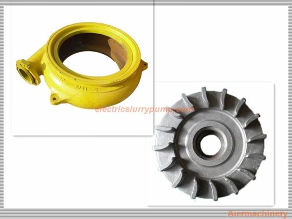 Buy cheap Cast Iron Long Wearing Centrifugal Slurry Pump Parts OEM / ODM Availabl from wholesalers