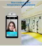 Face Recognition Camera Temperature Scanner Kiosk