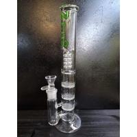Buy cheap Three Layer Recycler Glass Bong Honeycomb Ablets Filter Bongs 12.5 Inch 18.8mm product