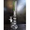 Buy cheap Three Layer Recycler Glass Bong Honeycomb Ablets Filter Bongs 12.5 Inch 18.8mm Joint from wholesalers
