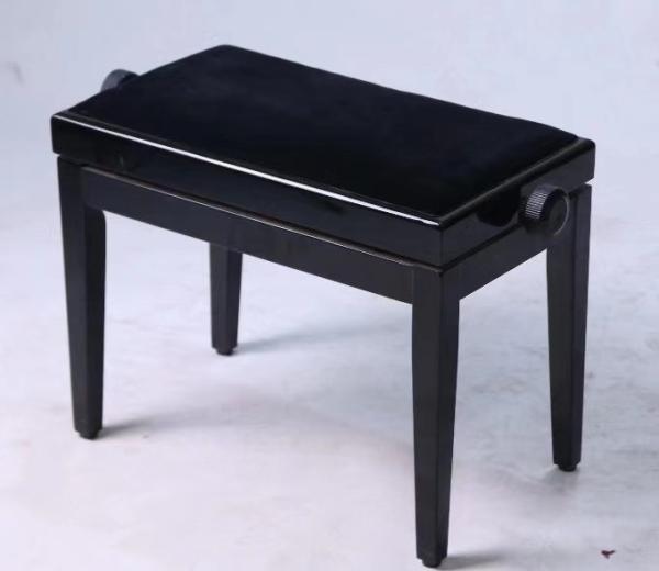Buy cheap Hot selling hard wood PIANO BENCH ! Professional and high Easy durable black cheap price student piano stool three-stag from wholesalers