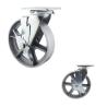 Buy cheap 8x2 Inch Cast Iron 300kg Capacity Hollow Swivel Lock Heavy Duty Casters from wholesalers
