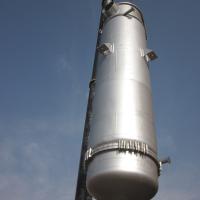 Buy cheap Steam Hot Oil Vacuum Thin Film Evaporator Distillation Equipment product