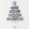Buy cheap Wooden Christmas wall-mounted text Christmas decorations decorate window scenes Christmas layout decorative props from wholesalers
