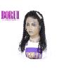 Buy cheap Full Lace HD Deep Curly Wig Human Hair , Pre Pluked Brazilian Human Hair Wigs from wholesalers