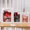 Buy cheap ISO9001 230gsm Cardboard Gift Bags With Clear Window Rectangle Shape from wholesalers