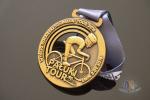 Bike Sports Marathon Finisher Metal Award Medals Imitation Antique Gold Plating