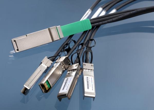 Buy cheap QSFP + Copper Cable Insulated Twinax Passive QSFP - 4SFP10G - CU1M from wholesalers