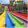 Buy cheap Outdoor Playground Rainbow Water Slide Child Friendly Humanization Design from wholesalers