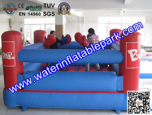 Buy cheap Inflatable Jumper Boxing Ring Bounce House For Inflatable Sport Game from wholesalers