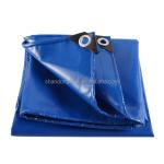 Lightweight Tear-Resistant Blue Silver PE Tarpaulin Sheets for Outdoor