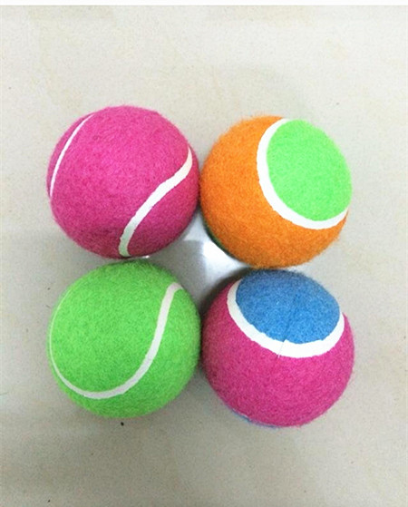 promotional orange tennis ball felt