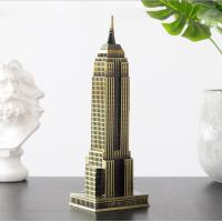 Buy cheap New York metal crafts Empire state building model souvenir gift table decor product